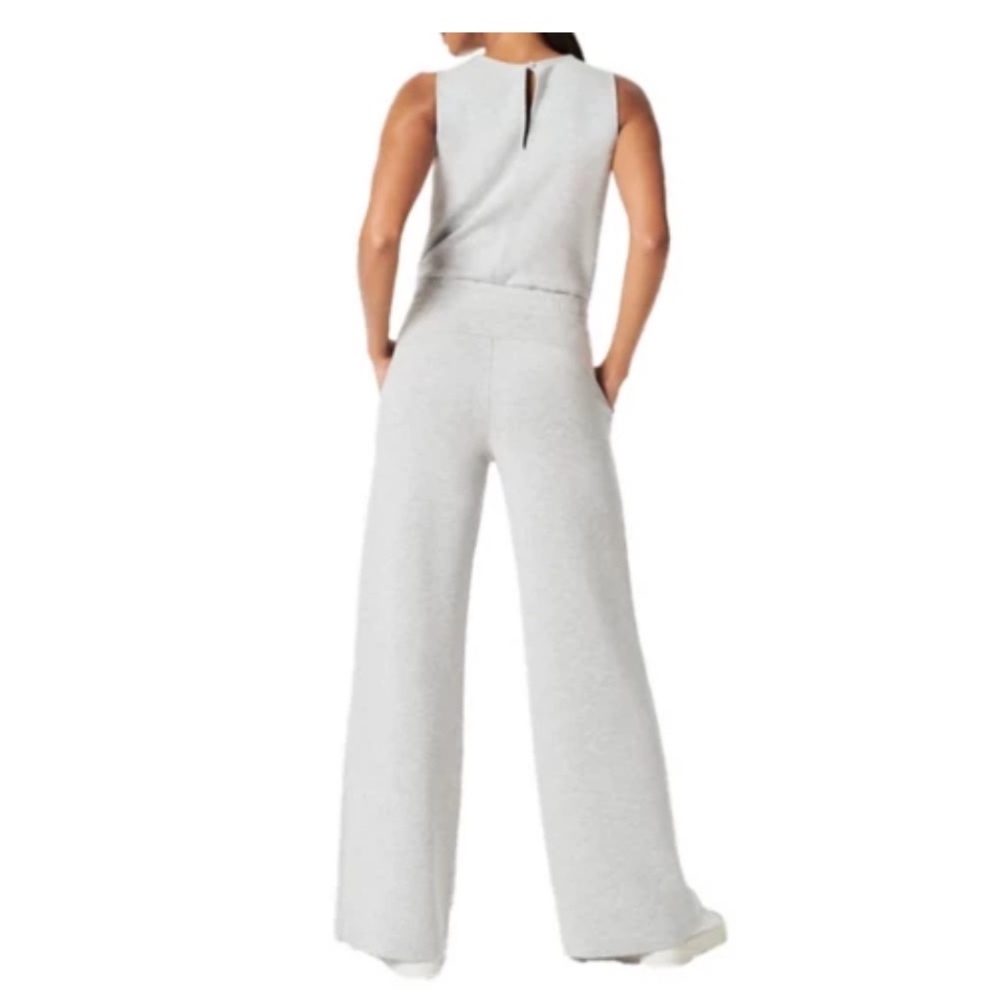 SPANX Gray Sleeveless Jumpsuit - Picture 2 of 6